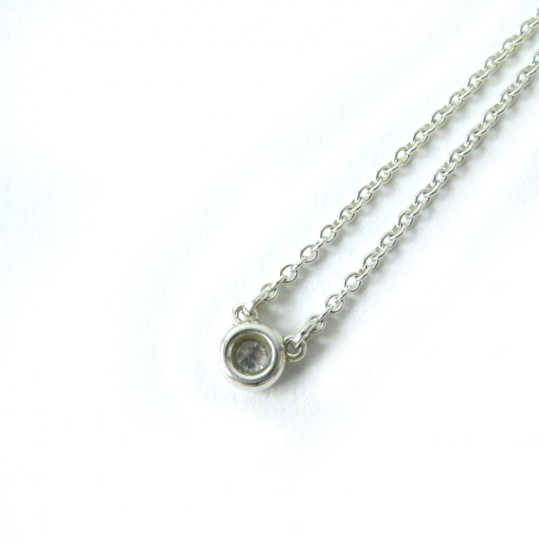 TIFFANY&Co. Necklace Main: AG925, Part: Diamond Silver By the yard El Saperetti Women Used Authentic
