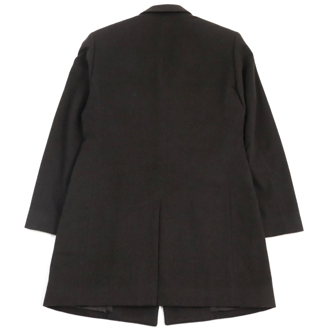 PS Paul Smith Chester coat PP-RM-35794 Outer: 100% cashmere, lining: cupra Dark brown mens S Used Authentic
