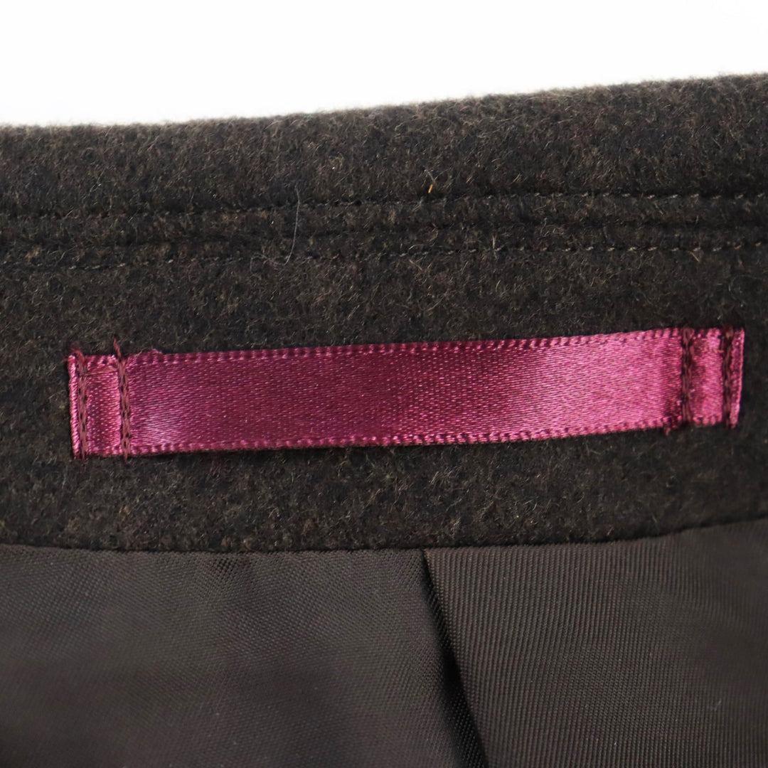 PS Paul Smith Chester coat PP-RM-35794 Outer: 100% cashmere, lining: cupra Dark brown mens S Used Authentic