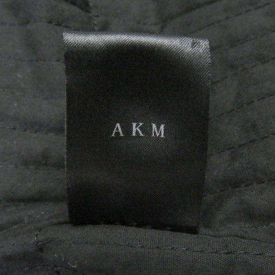 AKM Riders jacket A009-HL01 Leather, Cotton black mens L Used Authentic