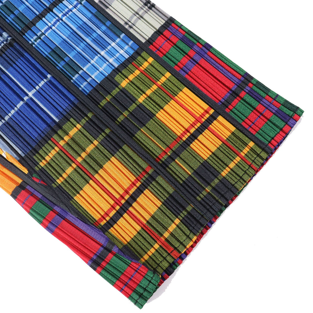 PLEATS PLEASE Cropped pants PP64-FJ223 Main: 100% polyester multicolor Women 3 Used Authentic