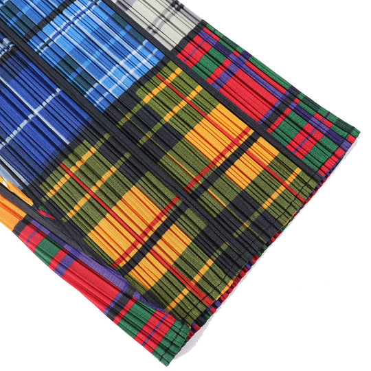 PLEATS PLEASE Cropped pants PP64-FJ223 Main: 100% polyester multicolor Women 3 Used Authentic