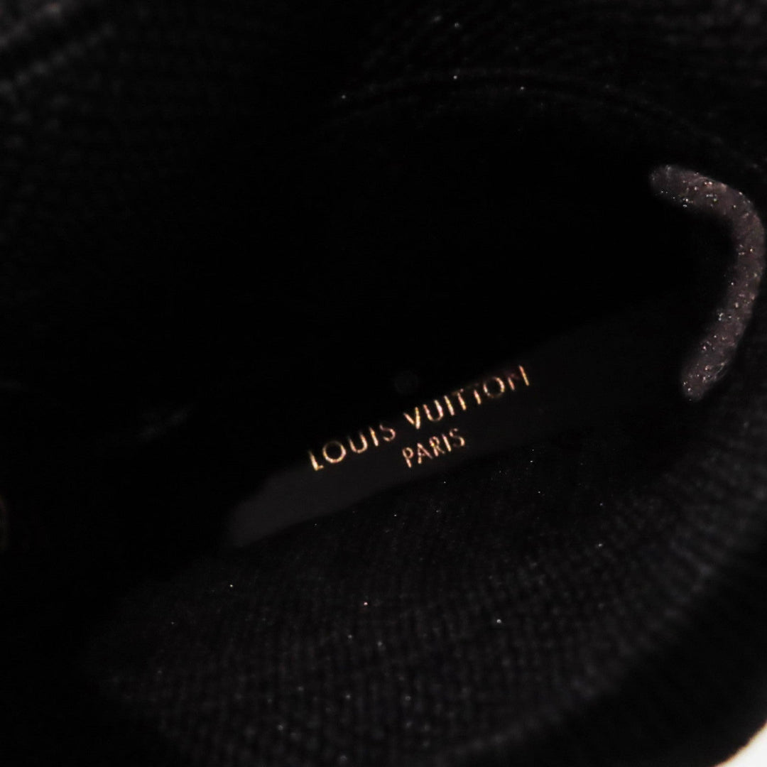 LOUIS VUITTON sneakers canvas black multi After game line Women 35 Used Authentic