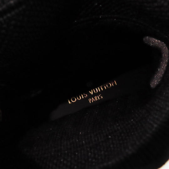 LOUIS VUITTON sneakers canvas black multi After game line Women 35 Used Authentic