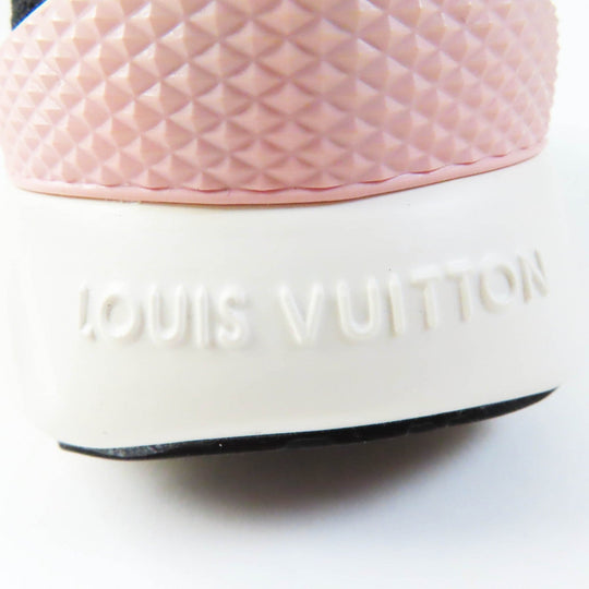 LOUIS VUITTON sneakers canvas black multi After game line Women 35 Used Authentic