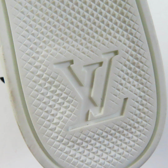LOUIS VUITTON High cut sneakers Main: Leather black multi Stellar line Women 34 Used Authentic