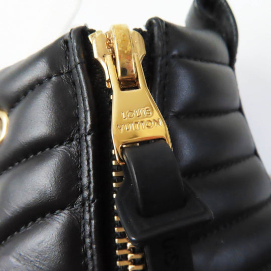 LOUIS VUITTON High cut sneakers Main: Leather black multi Stellar line Women 34 Used Authentic