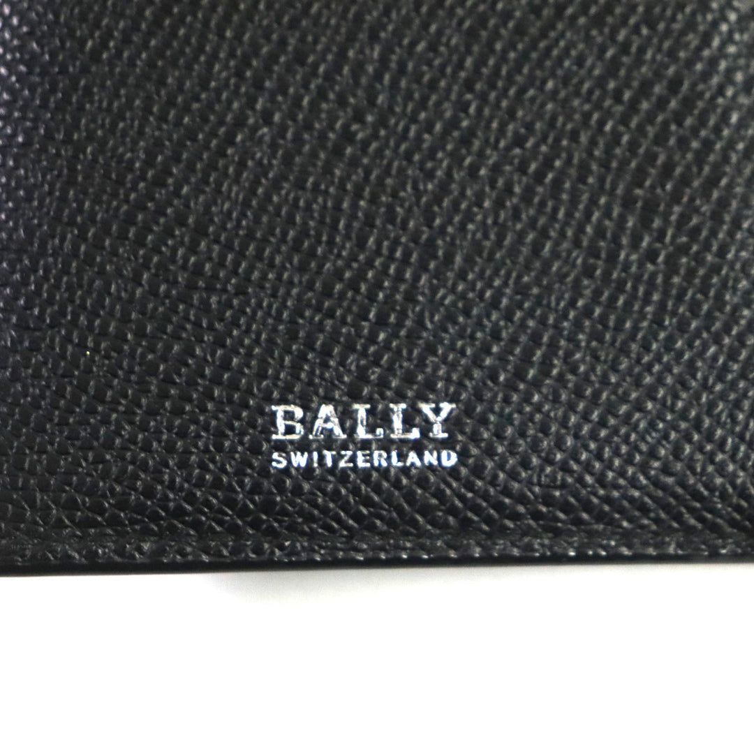 BALLY Long Wallet Purse 6218067 Main: Leather black TALIRO.LT10 mens Used Authentic