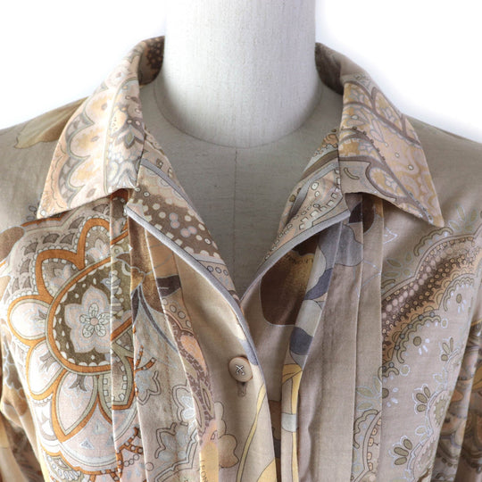 LEONARD FASHION cardigan Main: 60% wool, Main: 40% silk multicolor Women L Used Authentic