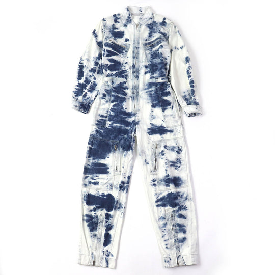 Stella McCartney Tsunagi 567905 Main: 100% cotton Indigo Blue White Women 36 Used Authentic