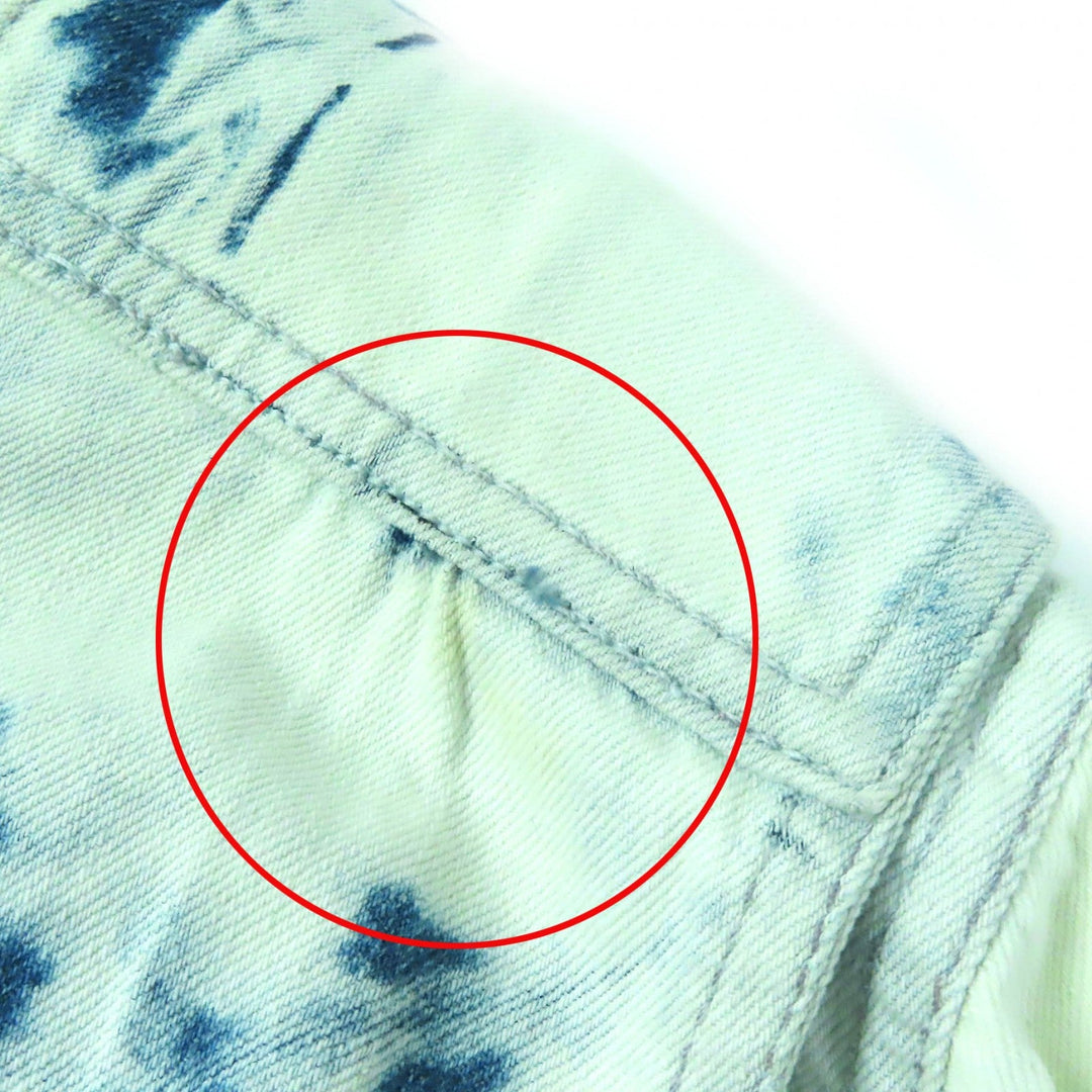 Stella McCartney Tsunagi 567905 Main: 100% cotton Indigo Blue White Women 36 Used Authentic