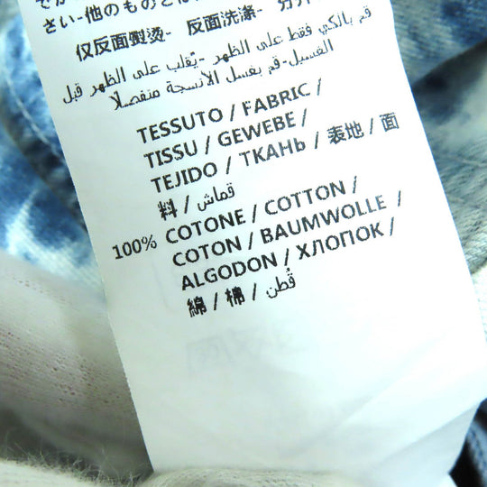 Stella McCartney Tsunagi 567905 Main: 100% cotton Indigo Blue White Women 36 Used Authentic