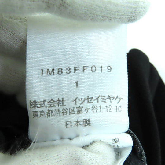 ISSEY MIYAKE Pants IM83FF019 Main: 95% triacetate, Main: 5% polyurethane black Women 1 Used Authentic