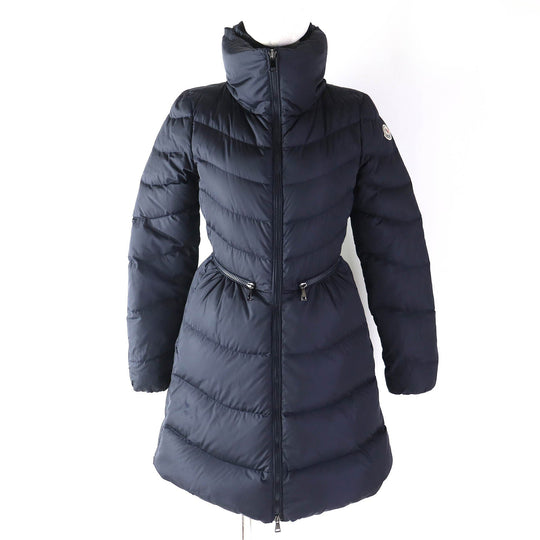 MONCLER down coat Outer: 100% nylon, Lining: 100% nylon, Filling: 90% down, Filling: 10% feather Navy MIRIELON Women 00 Used Authentic