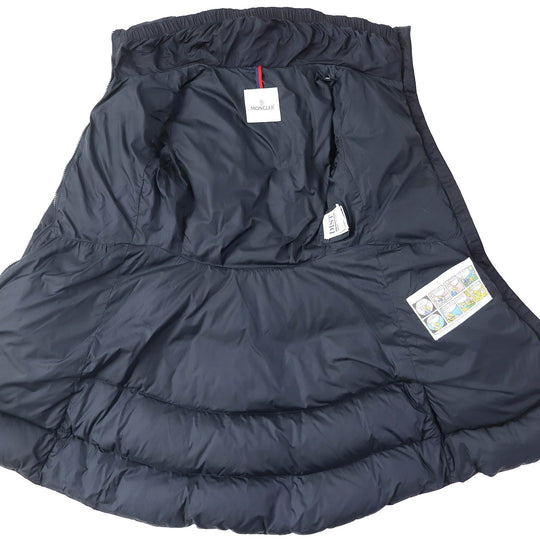 MONCLER down coat Outer: 100% nylon, Lining: 100% nylon, Filling: 90% down, Filling: 10% feather Navy MIRIELON Women 00 Used Authentic