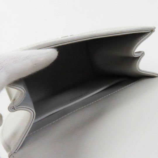 COMTESSE Handbag 7166 Part: Leather, Main: Horsehair Light gray Princess Women Used Authentic