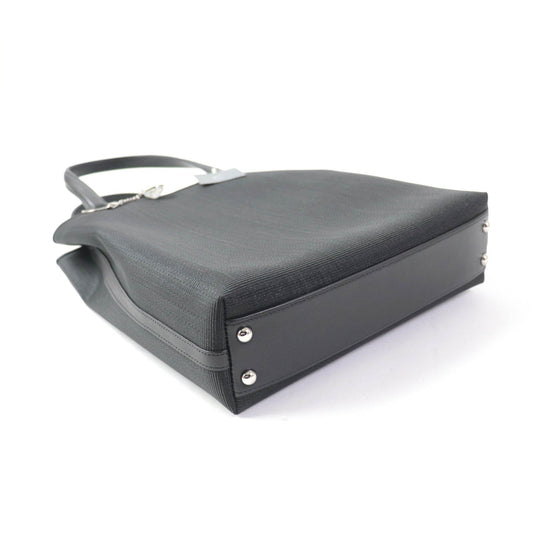 COMTESSE Handbag 7626 Part: Leather, Main: Horsehair black CINZIA TOTE Women Used Authentic