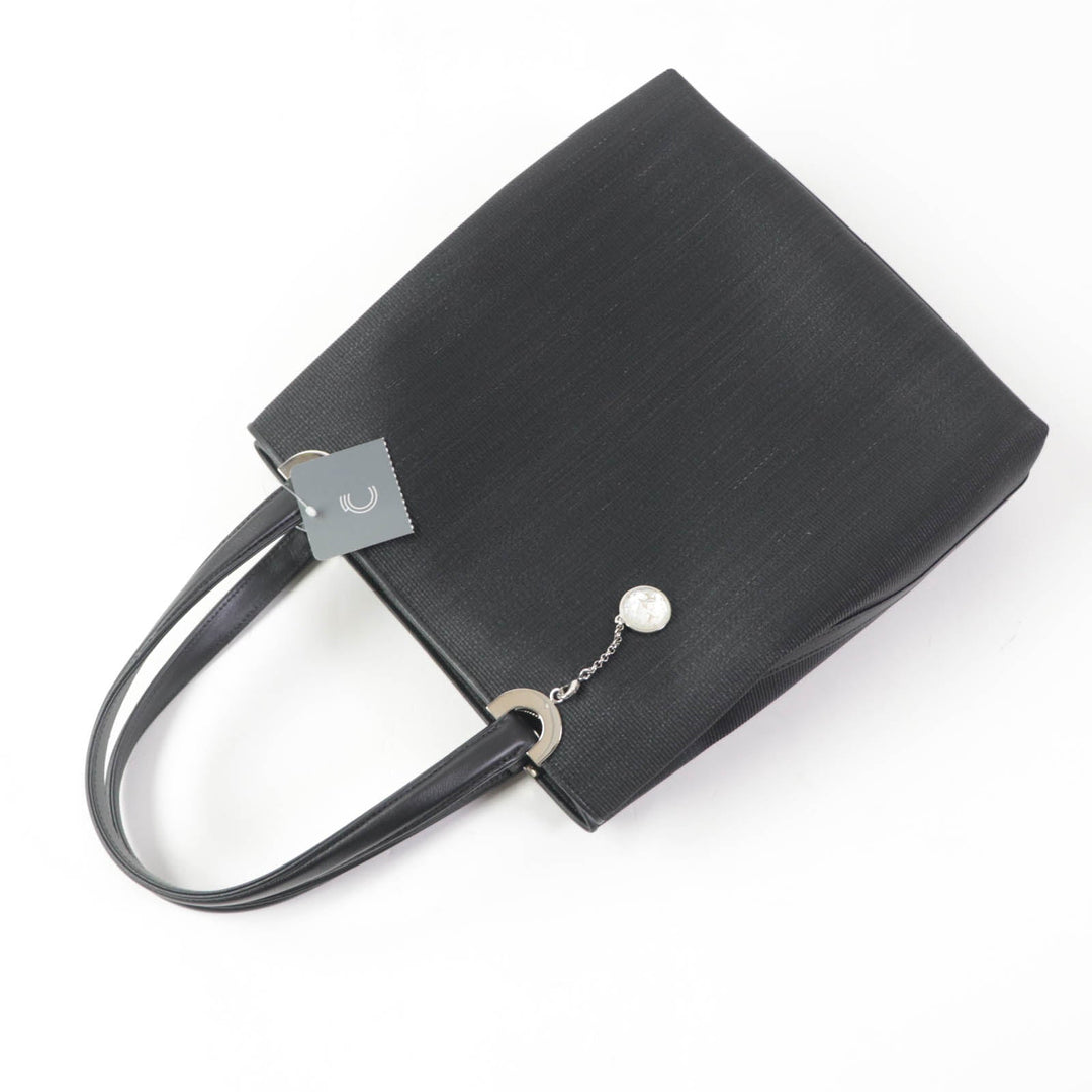 COMTESSE Handbag 7626 Part: Leather, Main: Horsehair black CINZIA TOTE Women Used Authentic