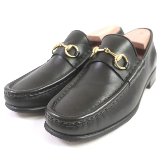 GUCCI loafers 110 0009/2 Main: Leather Dark brown Women 36 C Used Authentic