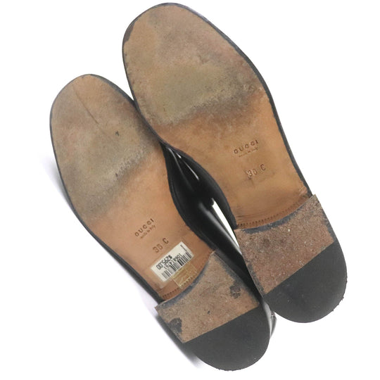 GUCCI loafers 110 0009/2 Main: Leather Dark brown Women 36 C Used Authentic