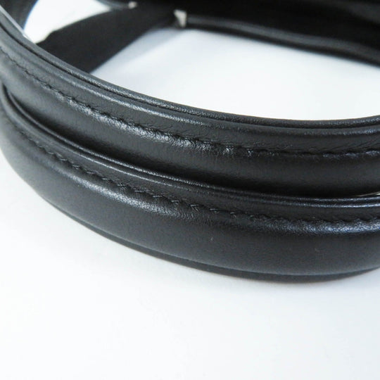 COMTESSE Handbag 7627 Part: Leather, Main: Horsehair black Women Used Authentic