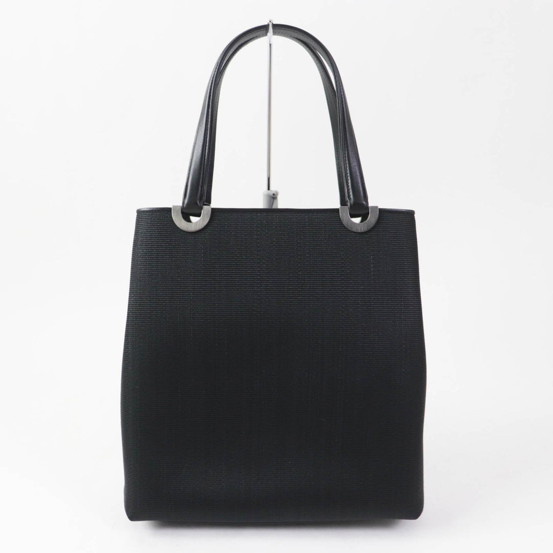 COMTESSE Handbag 7627 Part: Leather, Main: Horsehair black Women Used Authentic