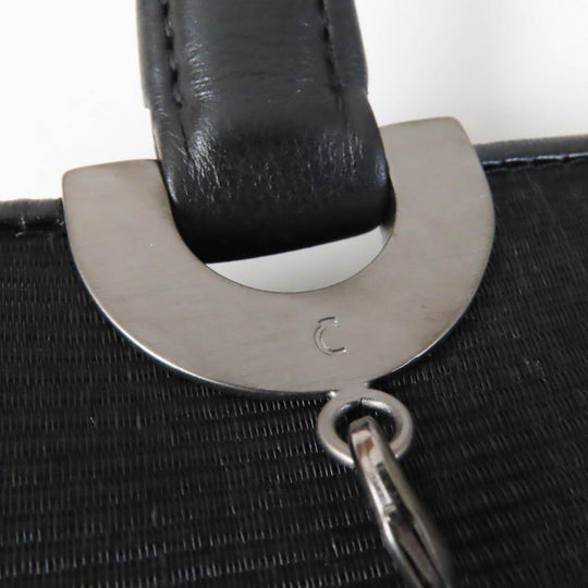 COMTESSE Handbag 7627 Part: Leather, Main: Horsehair black Women Used Authentic