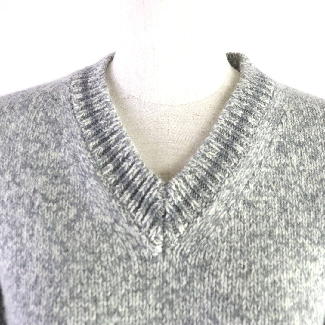 Christian Dior knit 054S01AM303 Outer material: 70% wool, Outer material: 30% cashmere gray Women 38 Used Authentic