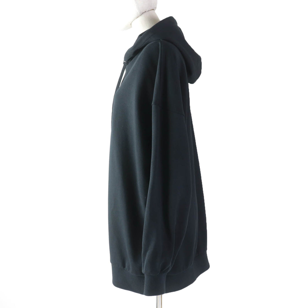 LOUIS VUITTON Hoodie 1ABE1R Main: 100% cotton, part: 94% cotton, part: 6% polyurethane black Women M Used Authentic