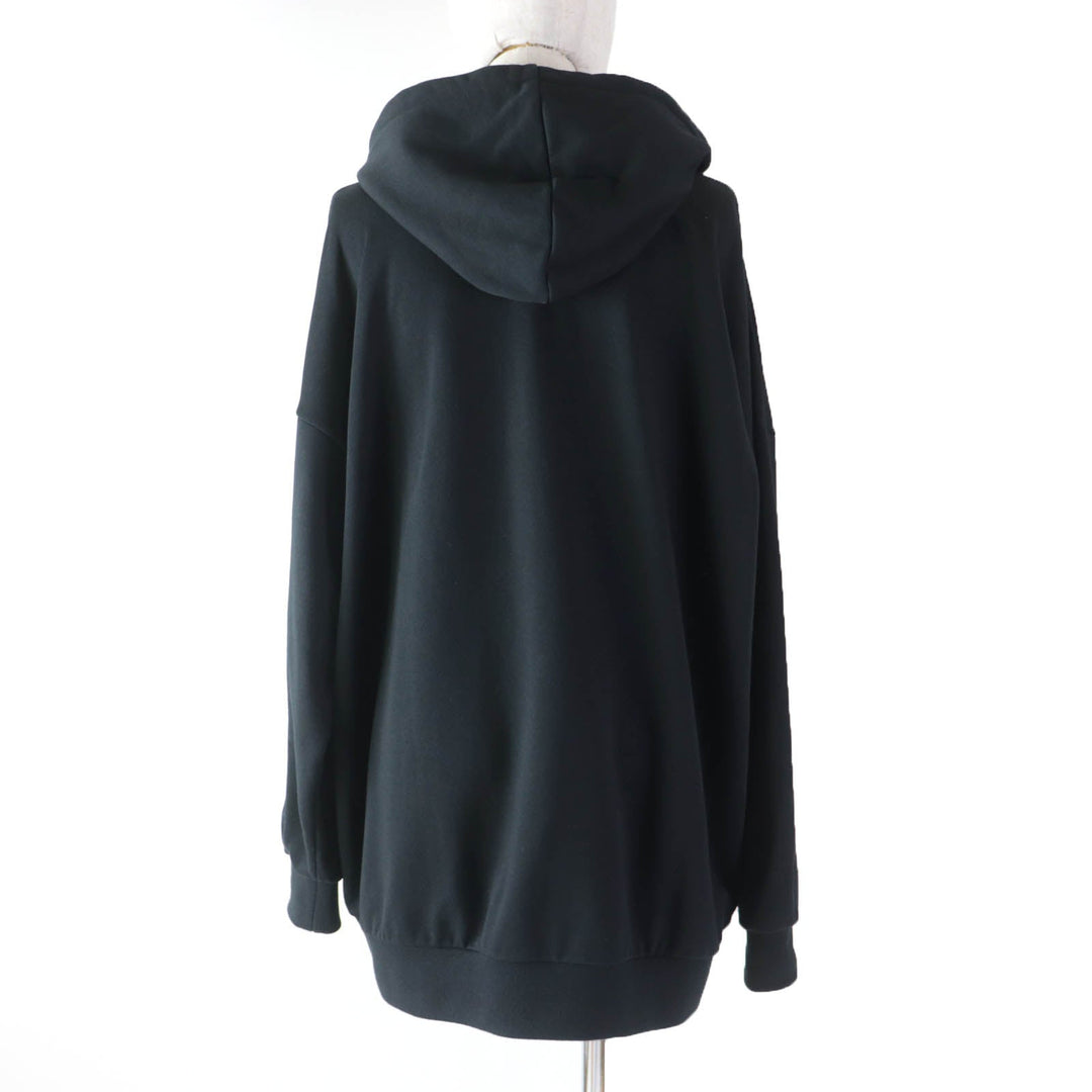LOUIS VUITTON Hoodie 1ABE1R Main: 100% cotton, part: 94% cotton, part: 6% polyurethane black Women M Used Authentic