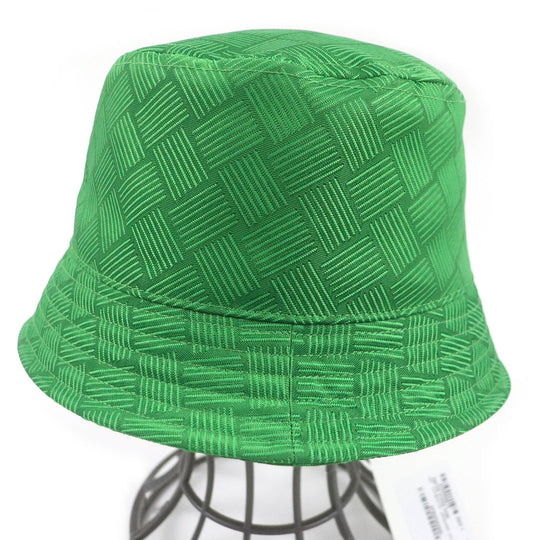 BOTTEGAVENETA hat 692795 Outer: 75% nylon, Outer: 25% polyester, Lining: 100% cotton green mens Used Authentic