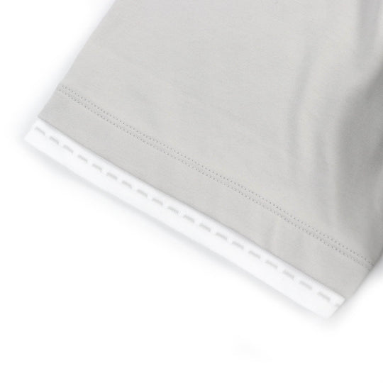HERMES Short sleeve T-shirt Main: 100% cotton Light gray mens L Used Authentic