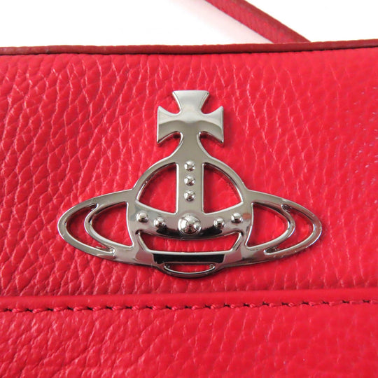 Vivienne Westwood Shoulder Bag Main: Leather Red Rachel Women Used Authentic