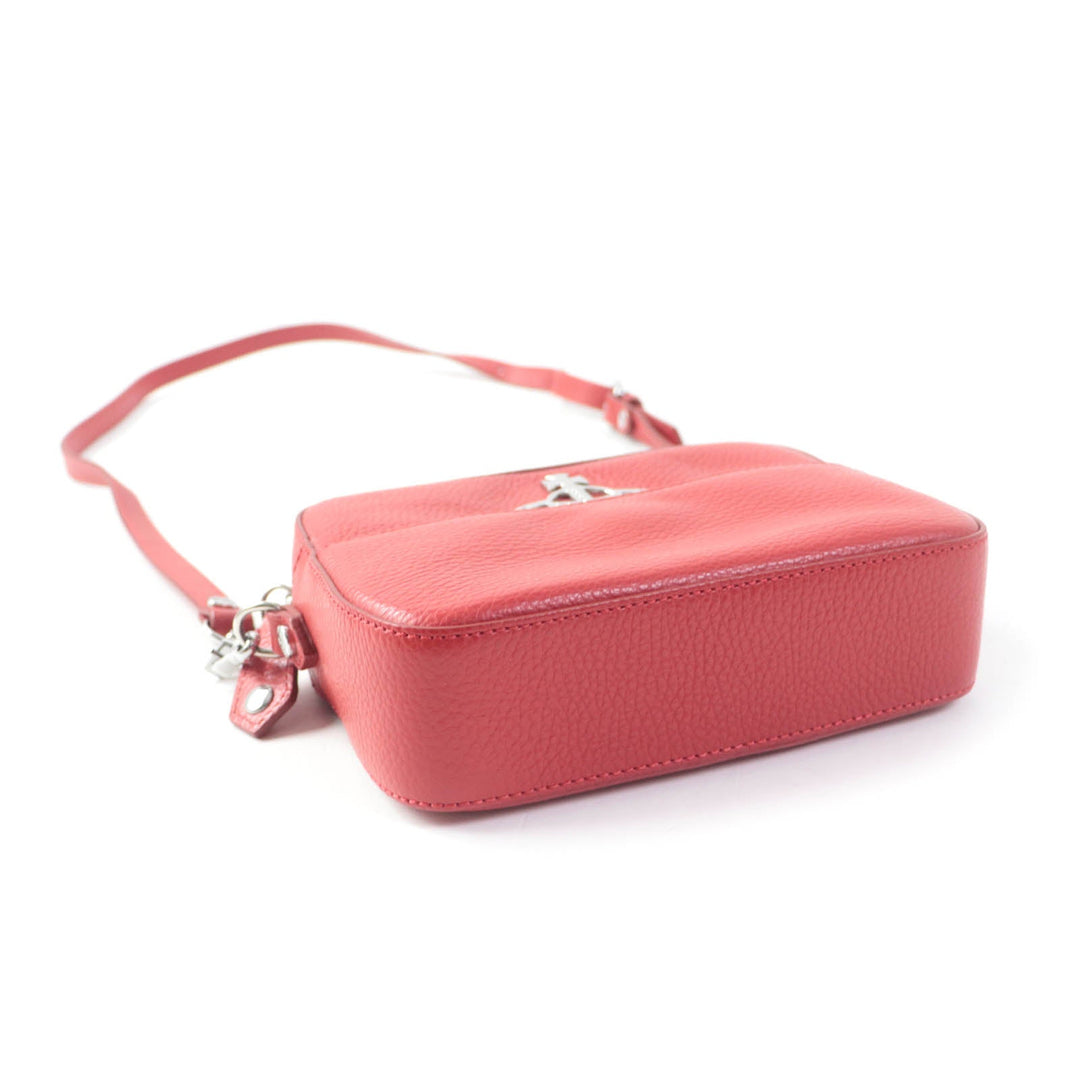 Vivienne Westwood Shoulder Bag Main: Leather Red Rachel Women Used Authentic