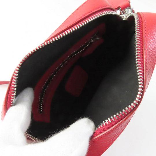Vivienne Westwood Shoulder Bag Main: Leather Red Rachel Women Used Authentic