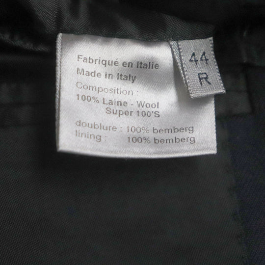 Dior HOMME blazer 4HH1072020 Outer: 100% wool, Lining: 100% Bemberg Navy mens 44 Used Authentic
