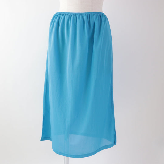 PLEATS PLEASE Long skirt PP71-JG723 Main: 100% polyester Light blue white Women 2 Used Authentic