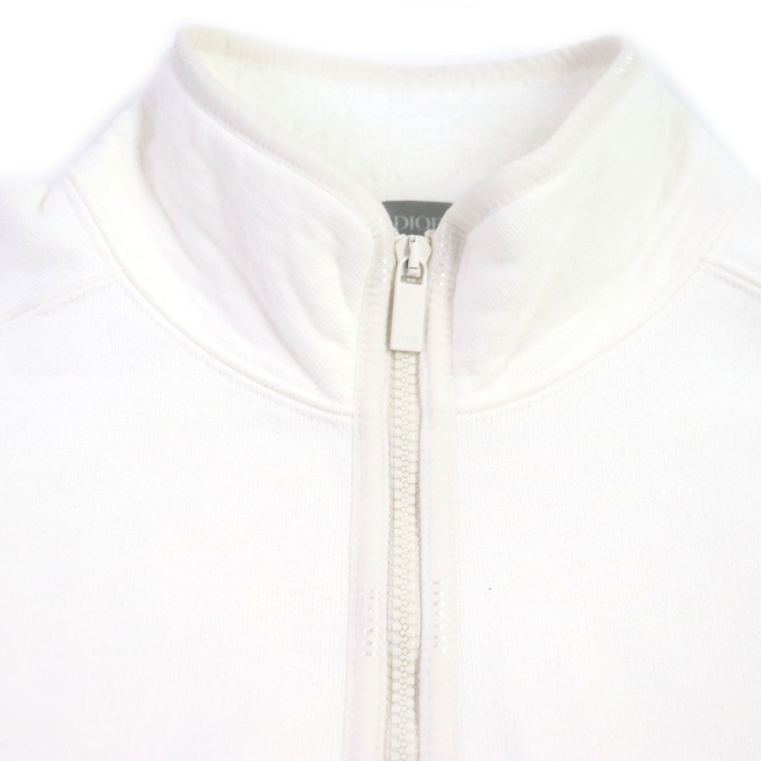 Dior HOMME sweat 413J434A0879 Main: 100% cotton, embroidery: 100% rayon, other: 100% polyester white mens XL Used Authentic