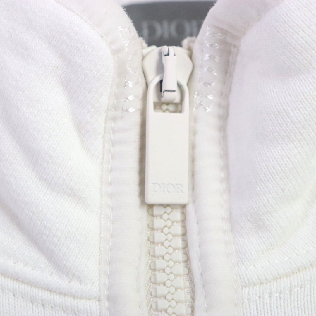 Dior HOMME sweat 413J434A0879 Main: 100% cotton, embroidery: 100% rayon, other: 100% polyester white mens XL Used Authentic