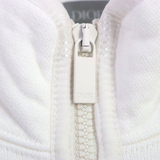 Dior HOMME sweat 413J434A0879 Main: 100% cotton, embroidery: 100% rayon, other: 100% polyester white mens XL Used Authentic