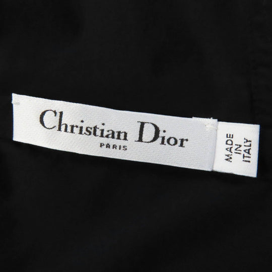 Christian Dior Hoodie 243G15A2260 Outer material: 88% nylon, Outer material: 12% polyurethane, Part: 84% polyester, Part: 16% polyurethane Black White Sleeveless Technical Jersey Zip Hoodie DIOR VIBE Women XS Used Authentic