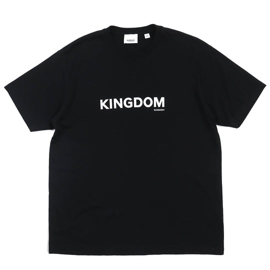 BURBERRY Short sleeve T-shirt 802237202 Main: 100% cotton, Part: 97% cotton, Part: 3% elastane (polyurethane) black mens XXS Used Authentic