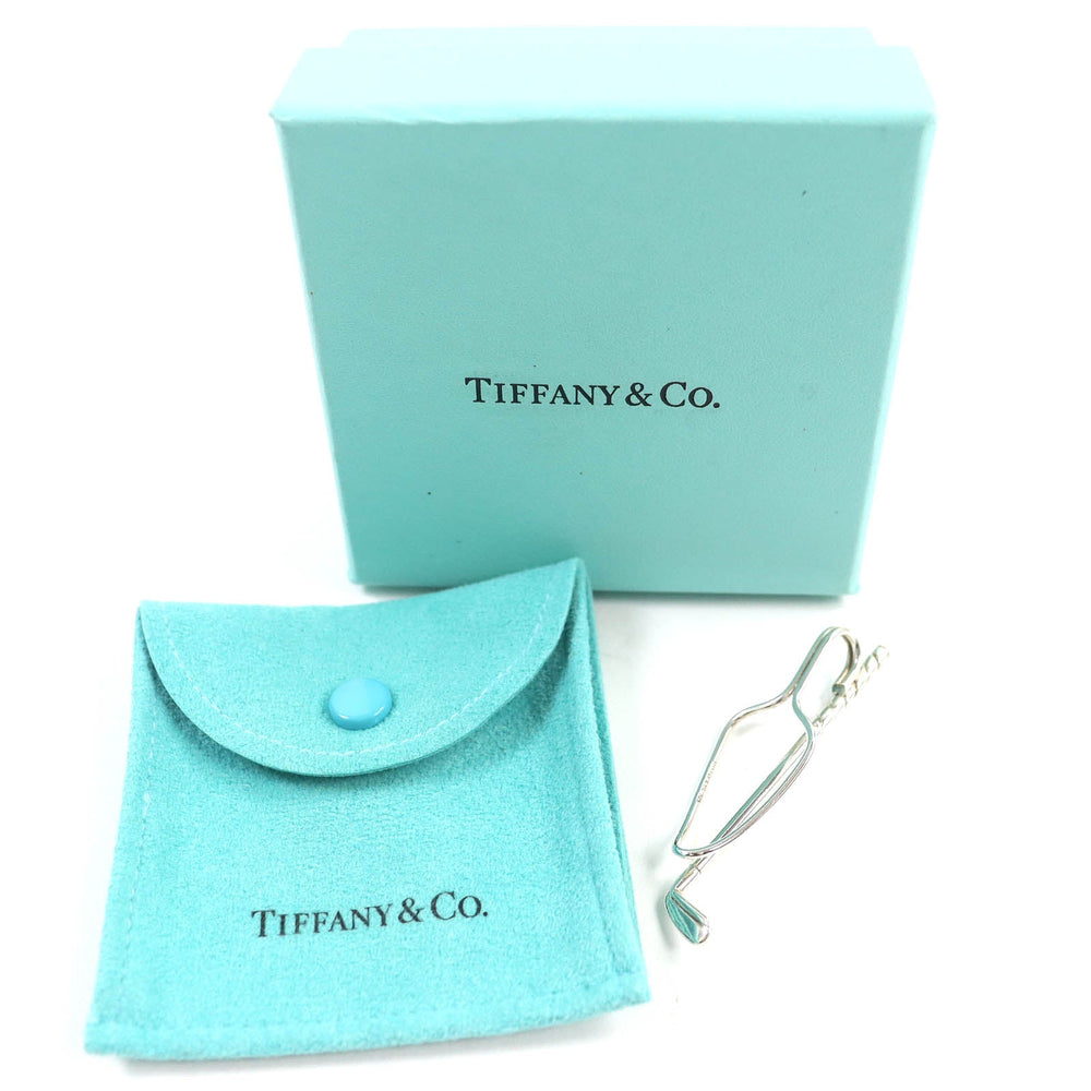 TIFFANY&Co. Money clip Main: SV925 Silver mens Used Authentic