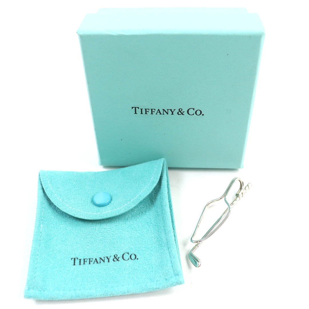 TIFFANY&Co. Money clip Main: SV925 Silver mens Used Authentic
