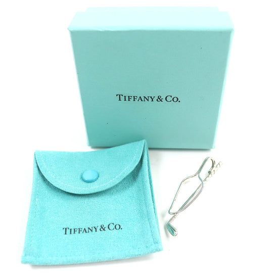 TIFFANY&Co. Money clip Main: SV925 Silver mens Used Authentic