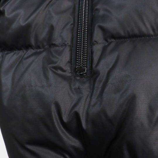 DSQUARED2 Down jacket S74AM0960 Outer: 100% nylon, Lining: 100% nylon, Filling: 80% down, Filling: 20% feather Black blue Nylon Hooded Puffer mens 42 Used Authentic