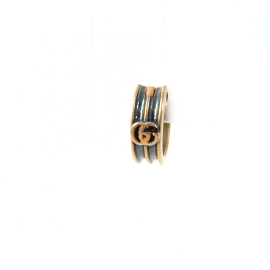 GUCCI Pierce 548776 Metals, Plated Color Stones multicolor Double G Women Used Authentic