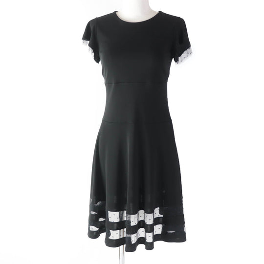 RED VALENTINO one piece Main: 100% rayon, Lining: 100% nylon black Women XS Used Authentic