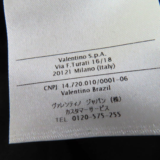 RED VALENTINO one piece Main: 100% rayon, Lining: 100% nylon black Women XS Used Authentic