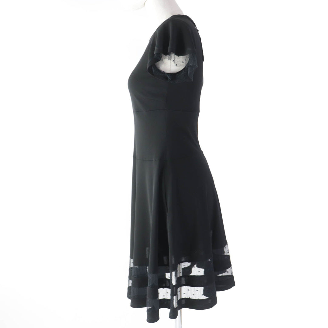 RED VALENTINO one piece Main: 100% rayon, Lining: 100% nylon black Women XS Used Authentic
